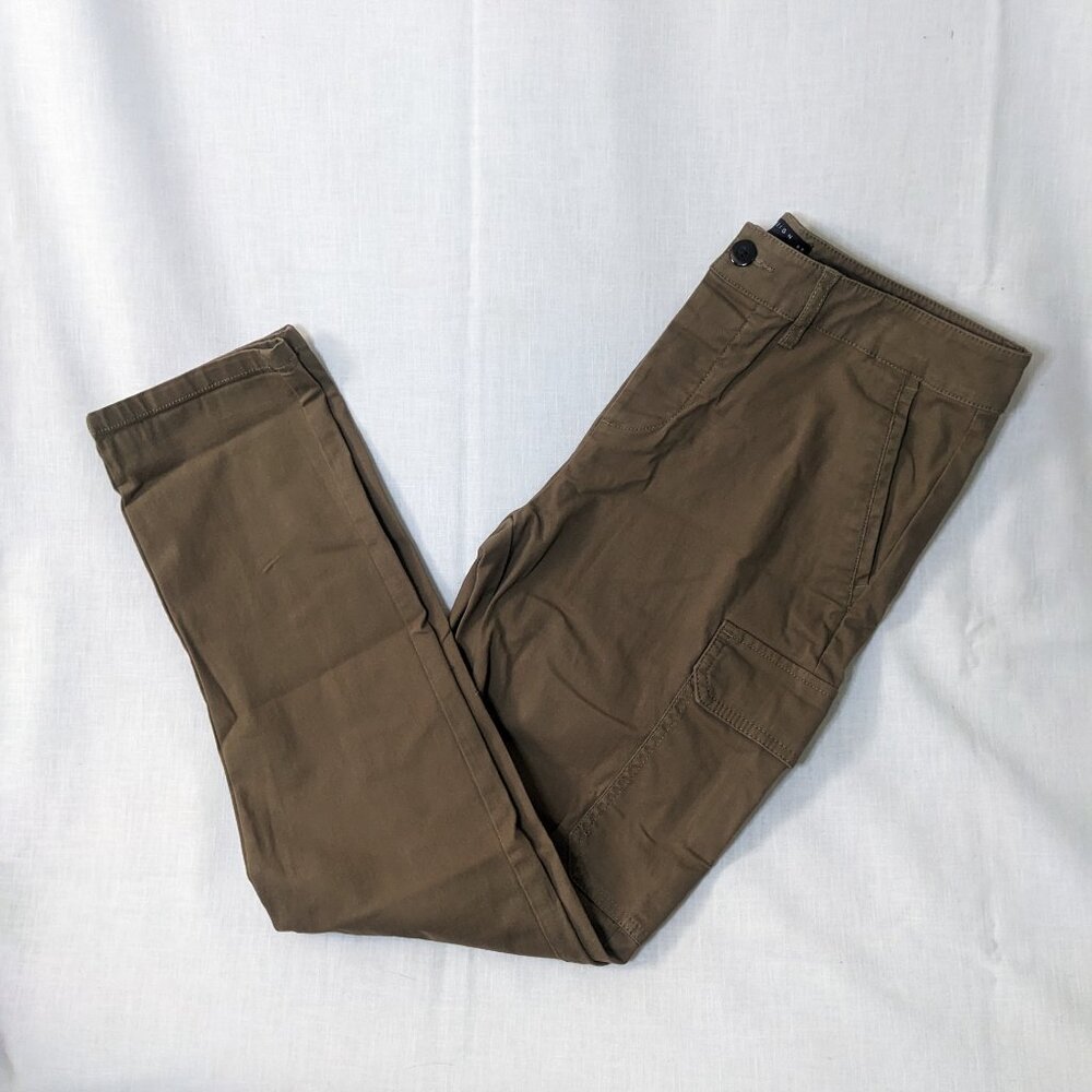 ASOS Design Women's/ Men  Slim Leg Brown Khaki Pants Size 6